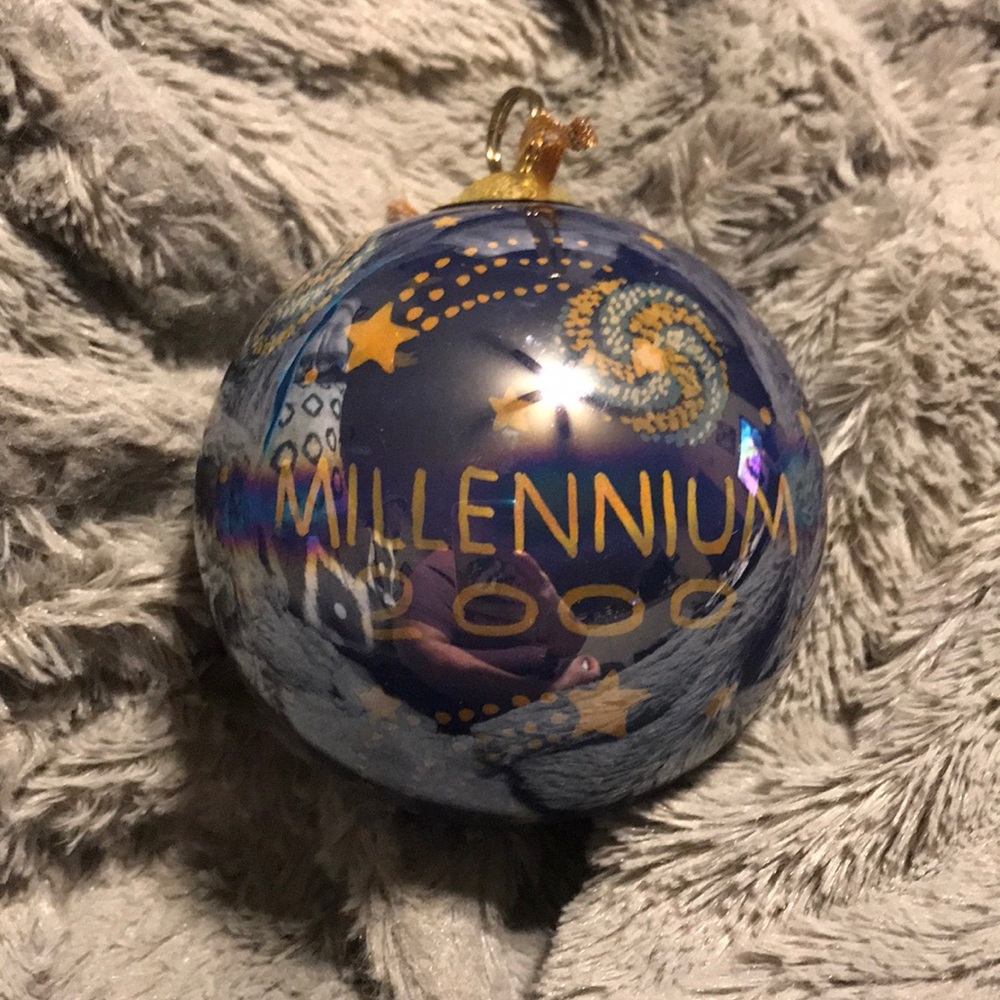 Milllennium 2000 Christmas Ornament